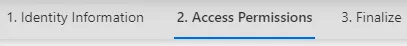Access Permissions