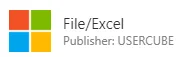 Package: File/Microsoft Excel
