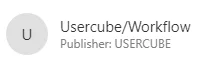 Package: Usercube/Workflow