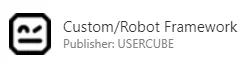 Package: Custom/Robot Framework